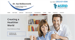 Desktop Screenshot of drsuehollinsworth.com