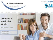 Tablet Screenshot of drsuehollinsworth.com